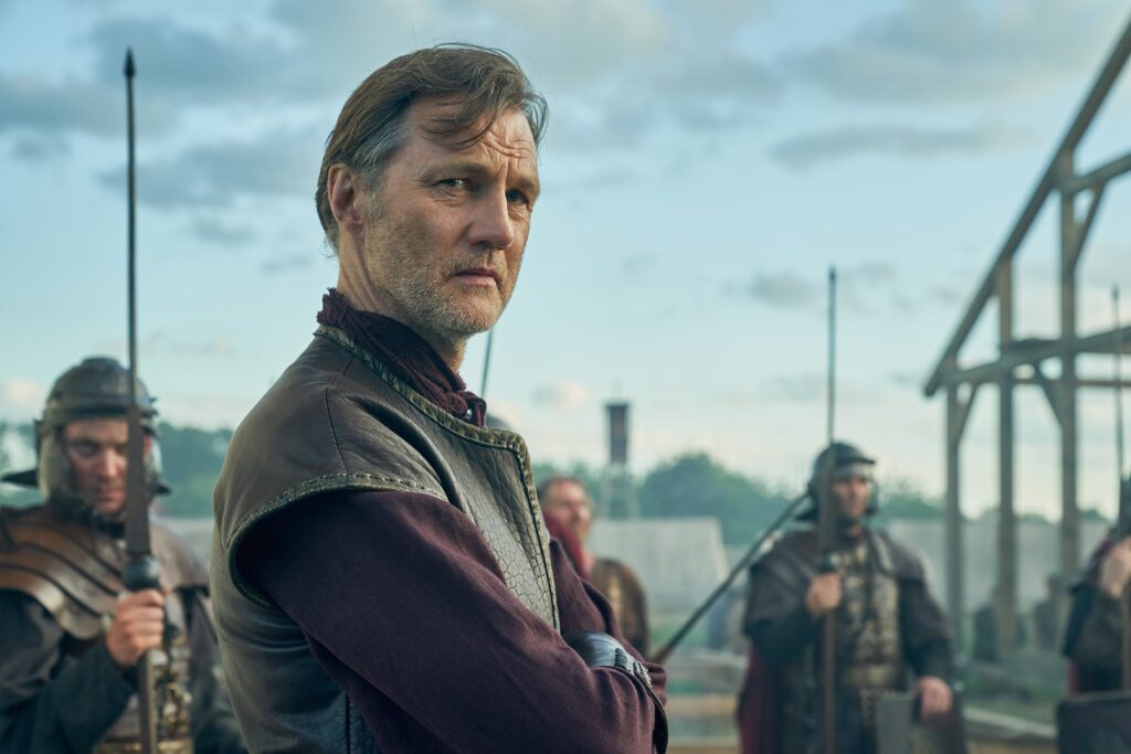 David Morrissey in BRITANNIA, the star of 'THE DIRTY SQUAD'